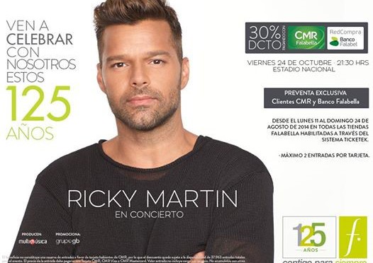 Ricky Martin’s Concert