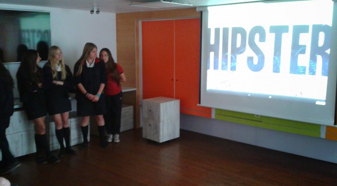 10th Graders Use Hub for Final Presentations
