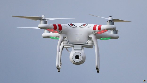 The increase in the use of drones
